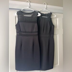 Spense Black Midi Dresses set of 2